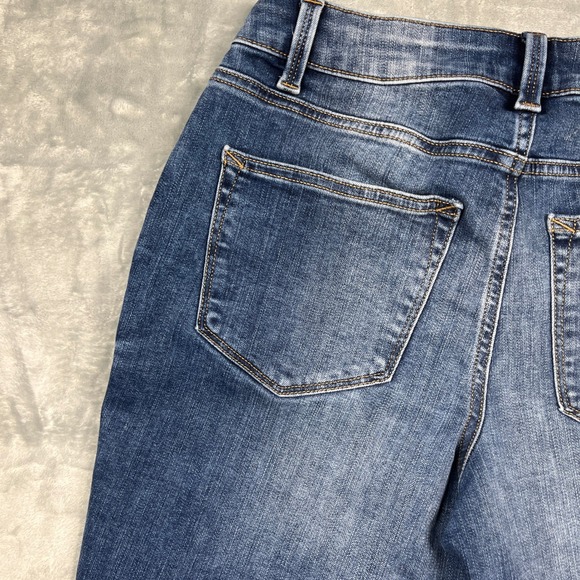 Maurices Womens Medium Blue Wash Denim Skinny Jeans Regular Fit Stretch - Picture 14 of 14